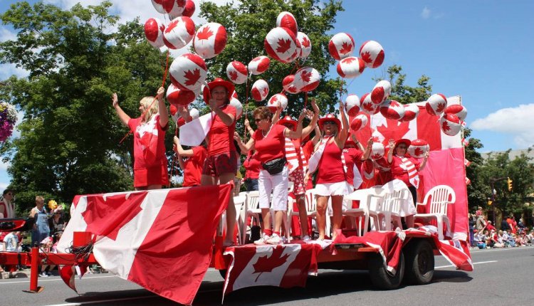 جشن های خیابانی در روز ملی کانادا