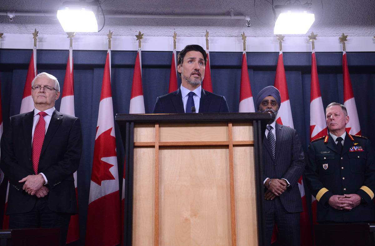 سخنرانی ترودو در حمایت دولت کانادا از خانواده قربانیان سانحه هوایی